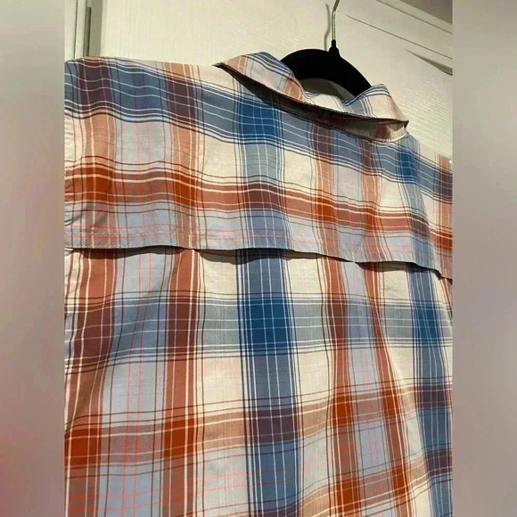 Eddie Bauer Women Nylon Vented Activewear Adventurer Short Sleeve Shirt Size L T - Picture 7 of 8